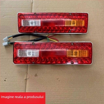 Lampă posterioară pentru tricicletă electrică cu semnalizare, stop și lumină de drum