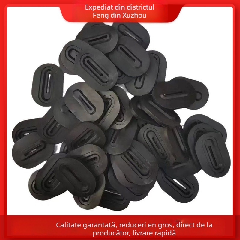 Covoraș din cauciuc anti-șoc pentru compartimentul triciclului electric, grosime sporită, amortizare și reducere a zgomotului, cu încuietoare