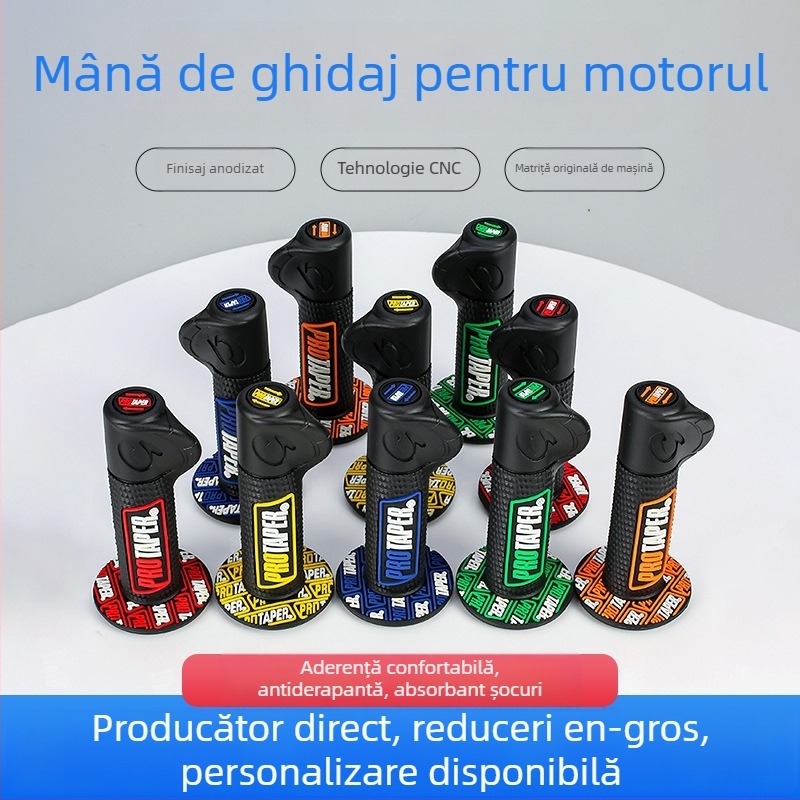 Acoperire ghidon pentru motocicletă off-road – cauciuc, antiderapant, rezistent la uzură, personalizabil, potrivire universală