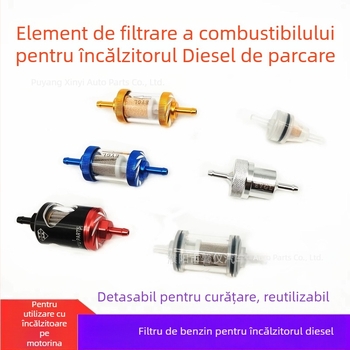Filtru de ulei pentru încălzitor diesel cu separator ulei-apă – Aksesорii pentru încălzitorul de parcare, Model Modified alloy gasoline cup, Compatibil cu motocicletă și camion, Cod produs 2341