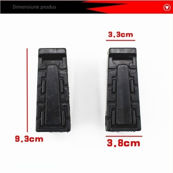 Capac pedal frontal din cauciuc pentru motocicletă – Mogelon TJ125JTP; compatibil cu Yamaha YBR125, Tianjian, Tianjun, Tianqi, Jinao