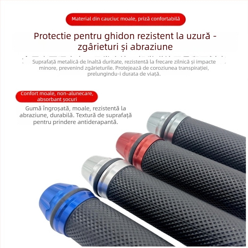 Carcasă pentru ghidonul motocicletei din aliaj de aluminiu – compatibil Haojue 125, protecție accelerație, piesă de modificare
