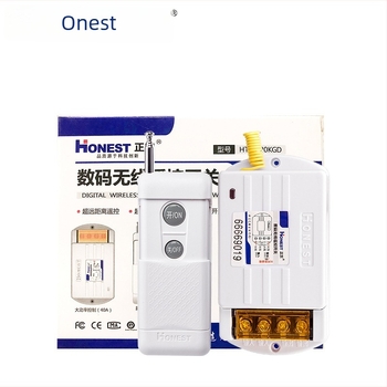 Întrerupător digital wireless cu telecomandă pentru 380V – irigare și controlul pompei de apă (ROHS, temperatură de funcționare 20–50°C, control de la distanță)