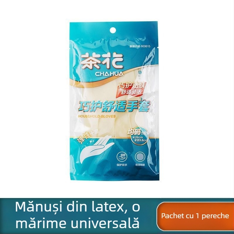 Camellia Mănuși PVC Îngroșate pentru Bucătărie – Durabile, Impermeabile