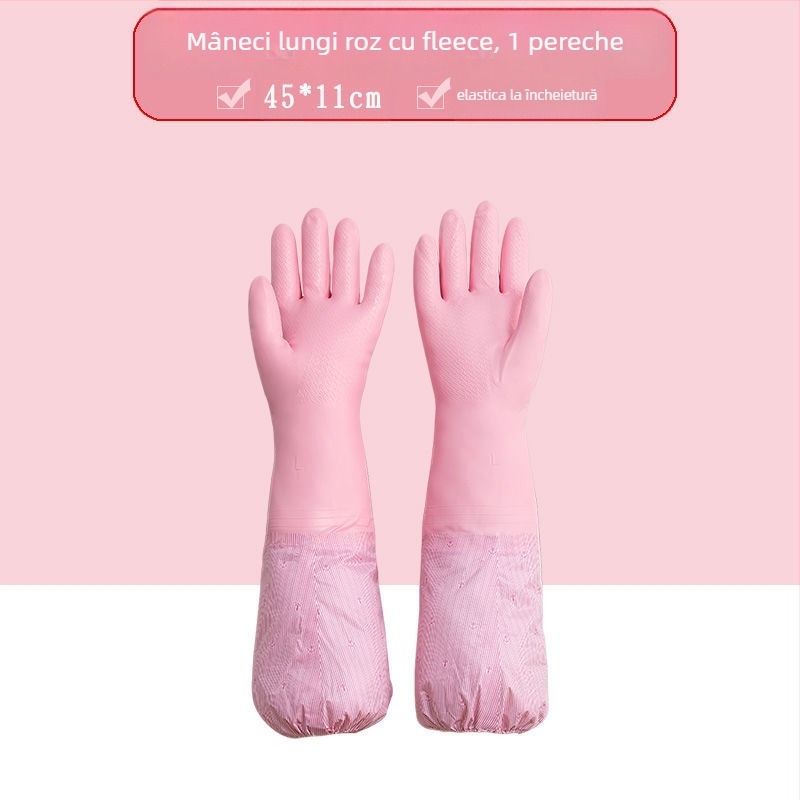 Camellia Mănuși PVC Îngroșate pentru Bucătărie – Durabile, Impermeabile