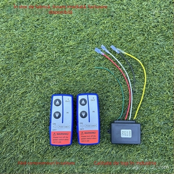 Winch electric 12V/24V pentru vehicule off-road, cu telecomandă wireless – FCC certificat – Brand Kamen Kaisi