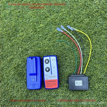 Winch electric 12V/24V pentru vehicule off-road, cu telecomandă wireless – FCC certificat – Brand Kamen Kaisi