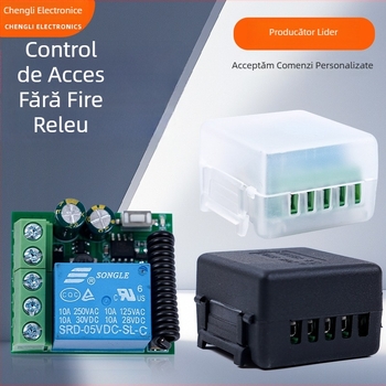 Comutator de acces pentru ușă, telecomandat, 433MHz, DC12V/DC5-24V