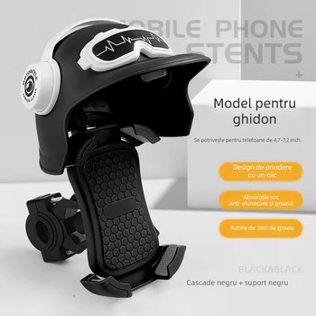 Suport auto pentru telefon mobil, Kraft 003, potrivire universală (Brand Kraft, Model 003, Compatibil cu modele generale)