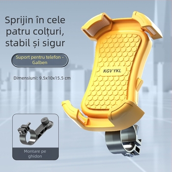 Suport auto pentru telefon mobil, Kraft 003, potrivire universală (Brand Kraft, Model 003, Compatibil cu modele generale)