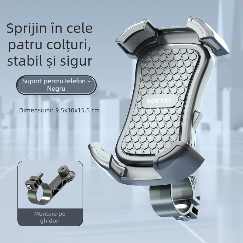 Suport auto pentru telefon mobil, Kraft 003, potrivire universală (Brand Kraft, Model 003, Compatibil cu modele generale)