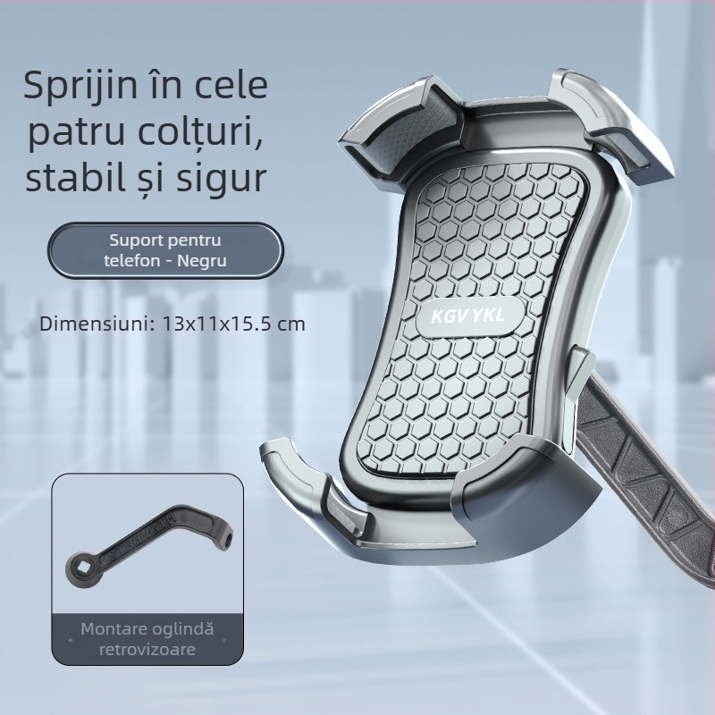 Suport auto pentru telefon mobil, Kraft 003, potrivire universală (Brand Kraft, Model 003, Compatibil cu modele generale)