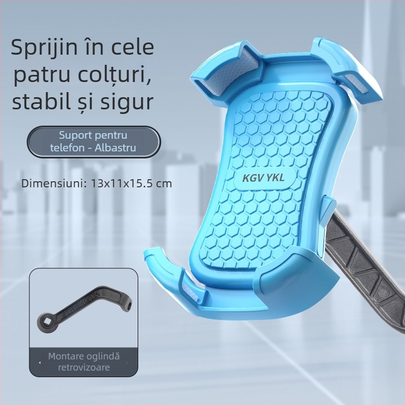 Suport auto pentru telefon mobil, Kraft 003, potrivire universală (Brand Kraft, Model 003, Compatibil cu modele generale)