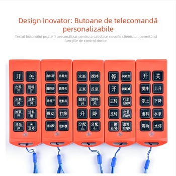 LGW-W6RX-220V Intrerupător de control wireless cu funcții Inching, Blocare automată și Interblocare pentru cutie de distribuție industrială
