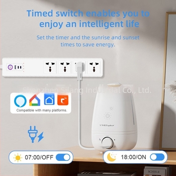 Priză inteligentă universală cu Wi‑Fi, prize US/UK/EU, 16A, 110–240V, 3500W