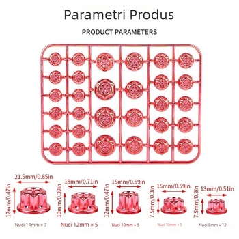 Capac de șuruburi pentru motorul motocicletei, Model 059007, Universal, Modificare