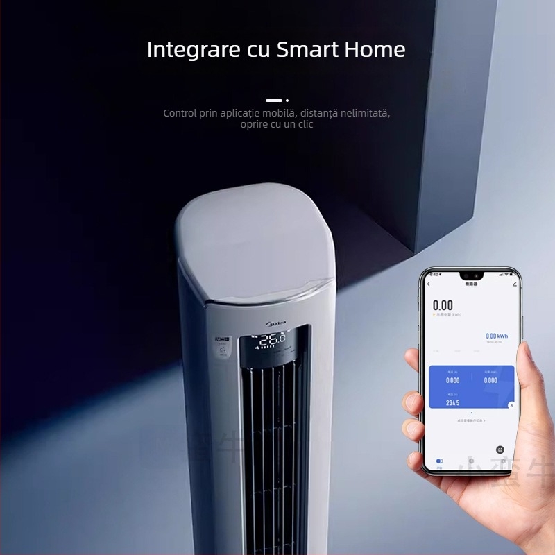 Intrerupător inteligent de circuit cu măsurare și control WiFi de la distanță, 220–240V, panou din PC ignifug, foi de cupru, 10.000+ cicluri