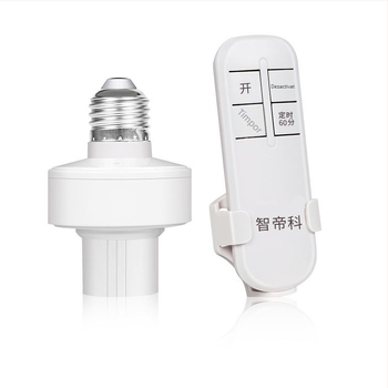 Suport bec E27 cu întrerupător wireless, control de la distanță, 220V, temperatură de funcționare -20°C până la 65°C
