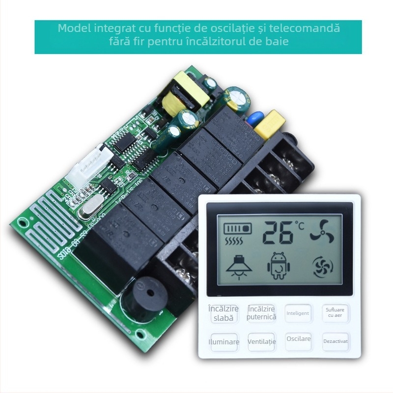 Comutator wireless pentru încălzitorul de baie — utilizare casnică, 40–60 °C, Jin Yida