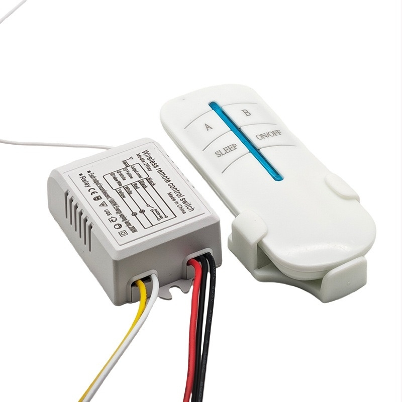 Releu de întrerupere pentru iluminat, control de la distanță wireless bidirecțional, 220V, -20 la 75°C