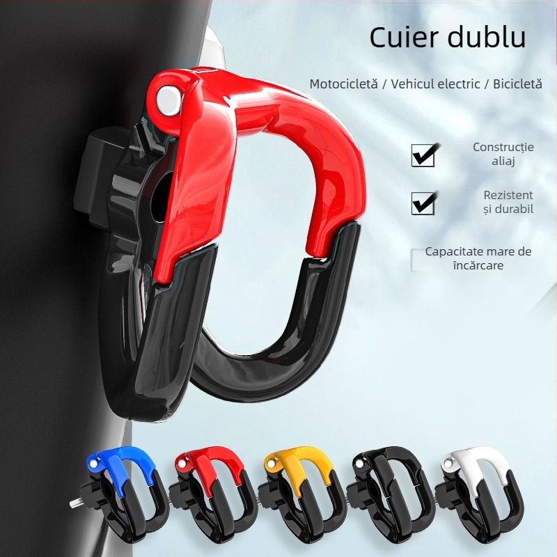 Cârlig pentru vehicule electrice, aliaj de aluminiu, accesoriu universal multifuncțional pentru montare frontală