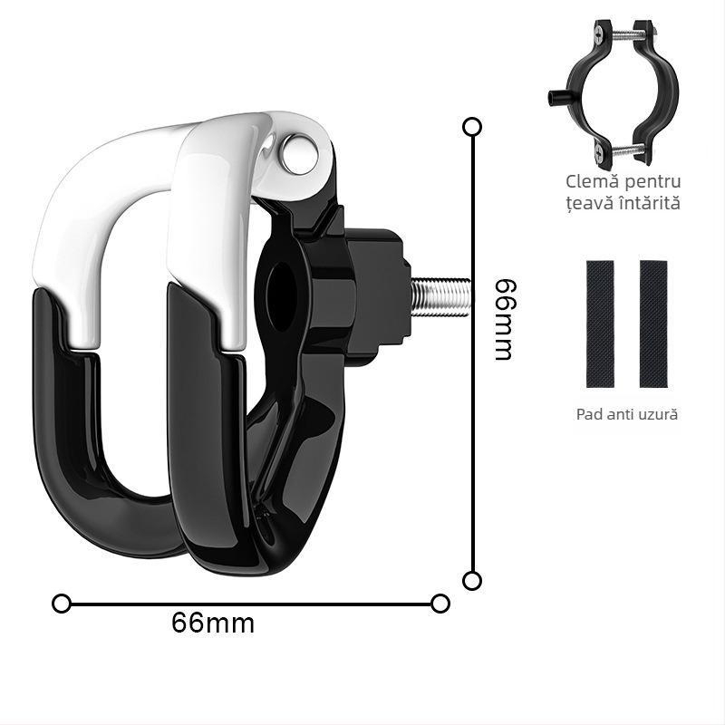 Cârlig pentru vehicule electrice, aliaj de aluminiu, accesoriu universal multifuncțional pentru montare frontală