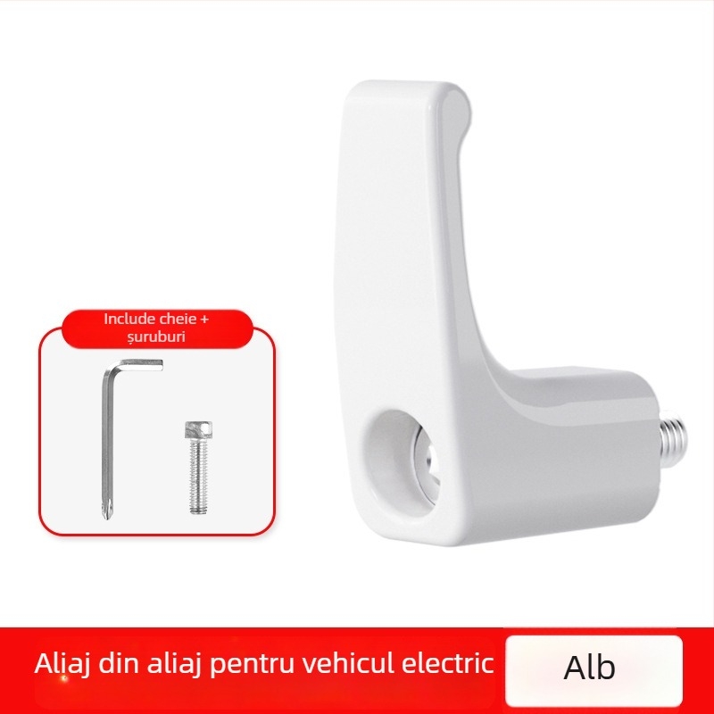 Cârlig pentru vehicule electrice, aliaj de aluminiu, accesoriu universal multifuncțional pentru montare frontală