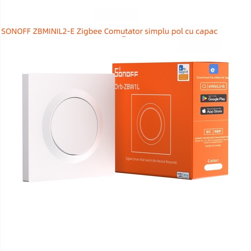 Sonoff Zigbee întrerupător cu un singur fir, canal unic, cu temporizator (CE)