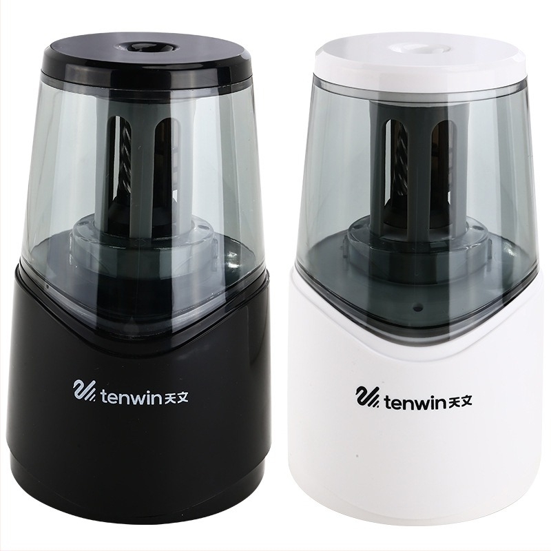 Ascuțitor de creioane electric 8010 – acționare electrică, corp din ABS, ambalaj cutie de carton