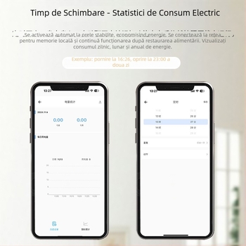 Întrerupător inteligent de circuit WiFi, cu control de la distanță prin telefon mobil și temporizator, 220V AC, 63A, reglabil până la 15000W