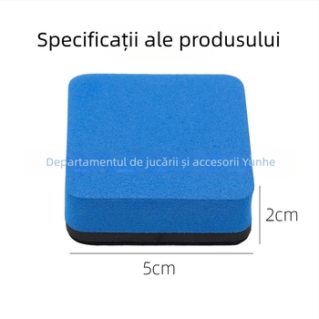 Radieră magnetică pătrată pentru tablă albă, cu spate EVA și suprafață din material felt — Xinbao