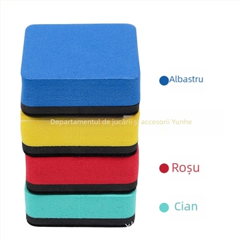 Radieră magnetică pătrată pentru tablă albă, cu spate EVA și suprafață din material felt — Xinbao