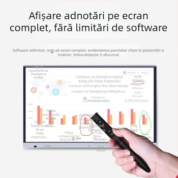 XUELAIBANG dispozitiv de demonstrație pentru predare, stilou flip cu laser infraroșu F21, din aliaje/metale, sursă de lumină roșie