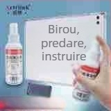 Shield Spray de curățare pentru tablă albă – suprafață de ștergere din plastic, recipient din sticlă