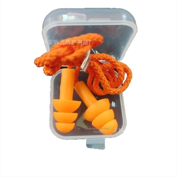 Dopuri de urechi PU cu șnur, reducere zgomot 33 dB, SNR 35 dB, CE EN 352-2