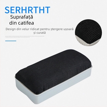 Sunshine radieră magnetică pentru tablă, cu suprafața corduroy și spate din plastic