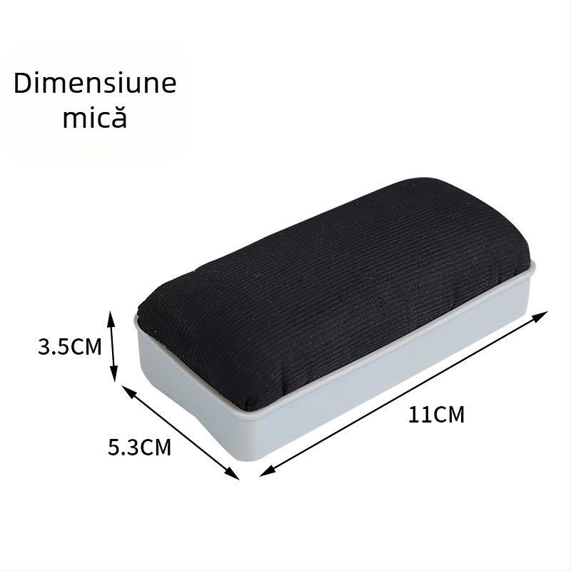 Sunshine radieră magnetică pentru tablă, cu suprafața corduroy și spate din plastic