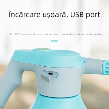 Spray electric pentru grădină, model YL-1006-2; debit 1–2 L/min; viteză 3500 rpm; alimentare electrică; potrivit pentru arbore de ceai, legume, gazon, pomi fructiferi și garduri