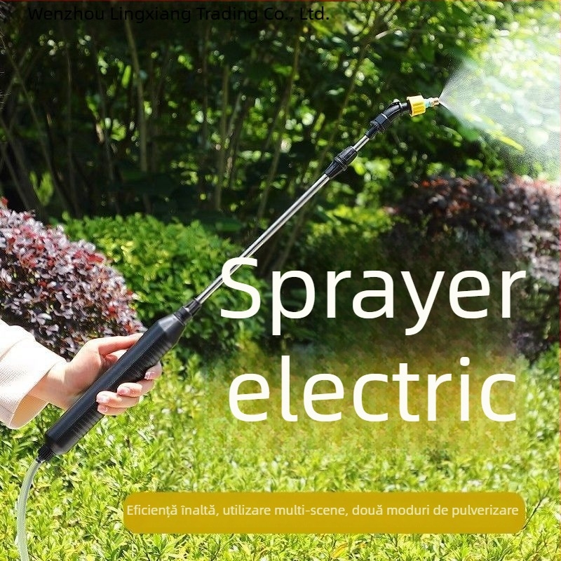 Lingxiang Stropitor electric pentru irigare, pulverizator plastic pentru grădină