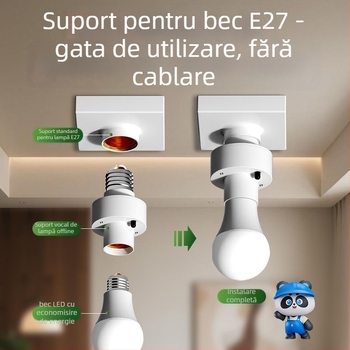 Suport de lampă cu telecomandă wireless pentru uz casnic, marcă puxi, tip întrerupător: control de la distanță