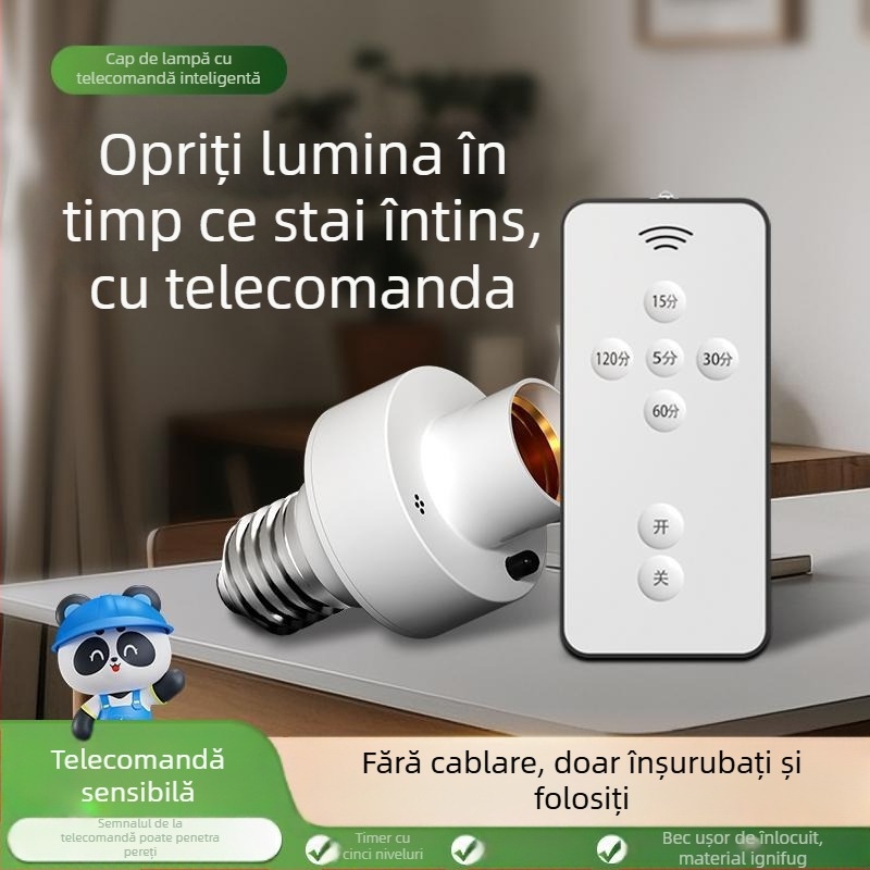 Suport de lampă cu telecomandă wireless pentru uz casnic, marcă puxi, tip întrerupător: control de la distanță