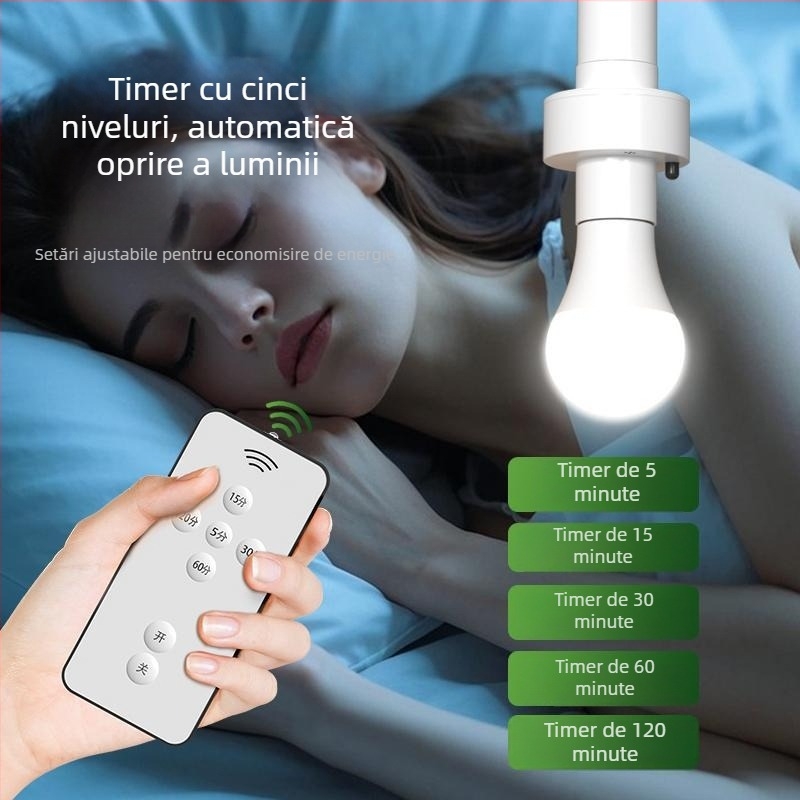 Suport de lampă cu telecomandă wireless pentru uz casnic, marcă puxi, tip întrerupător: control de la distanță