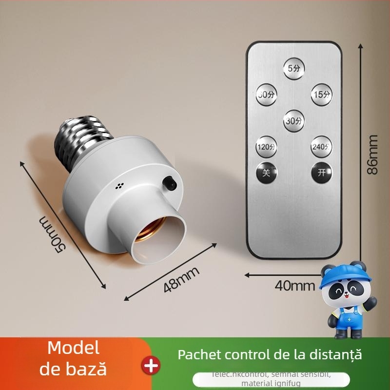 Suport de lampă cu telecomandă wireless pentru uz casnic, marcă puxi, tip întrerupător: control de la distanță