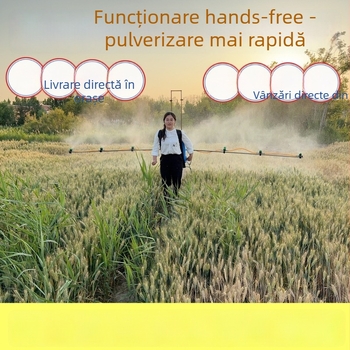 Stropitor electric pentru spate cu duze multiple, înălțime reglabilă și braț telescopic