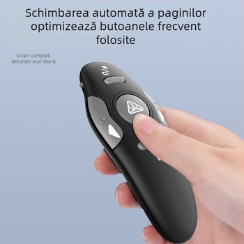 Pix laser RF008 pentru răsfoirea paginilor, rază 100 m, lungime de undă 650 nm, SEJIE