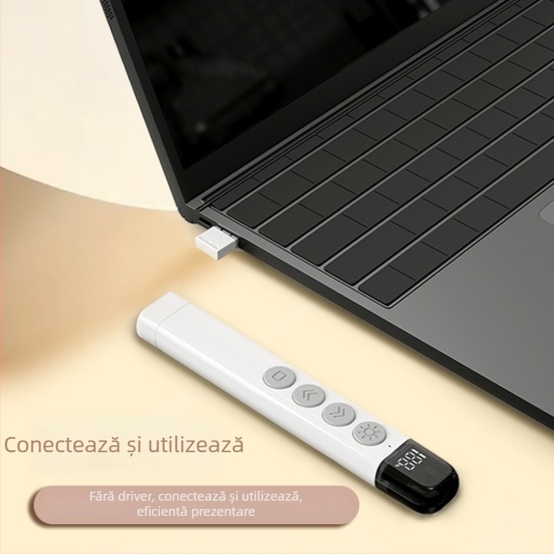 S25 stilou laser pentru derularea paginilor, reîncărcabil, distanță laser 200 m, control 100 m, baterie 180-220 mAh, USB proiector, Shenzhen, Guangdong