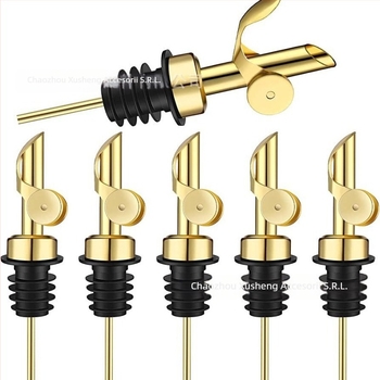 304 oțel inoxidabil: dozator gravitațional cu capac etanș, design anti-stropire, ieșire multiplă pentru ulei, vin și cocktail