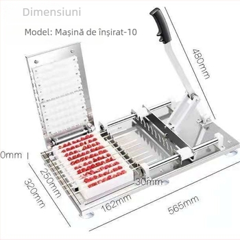 Frigărui pentru grătar — oțel inoxidabil, reutilizabile, marcă Qiu feng, categorie: furci și frigărui pentru grătar