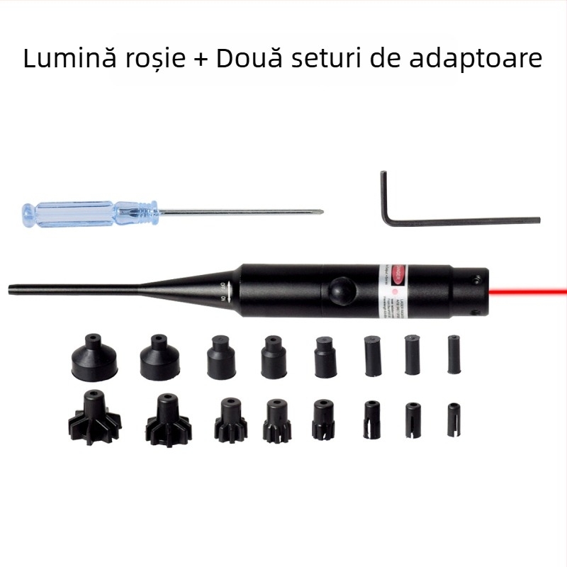 Instrument de calibrare prin laser pentru țevi – aliaj de aluminiu, model L066, laser cu două lungimi de undă