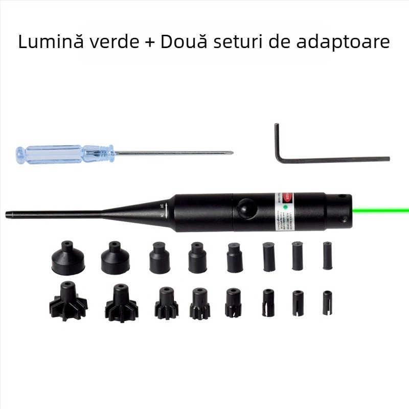 Instrument de calibrare prin laser pentru țevi – aliaj de aluminiu, model L066, laser cu două lungimi de undă